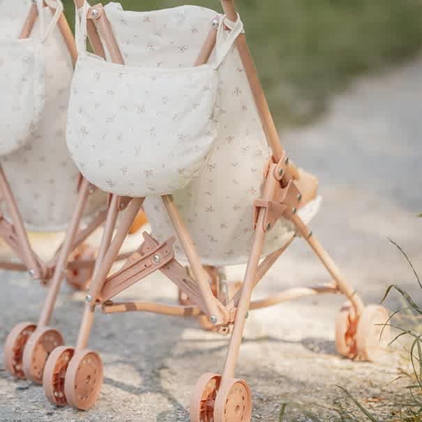 little dutch poppenbuggy white meadows