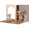 maileg ballet mice in dance studio, little sister and brother