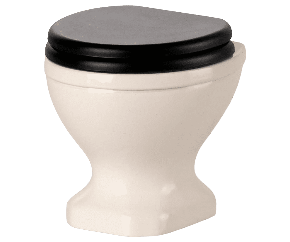 maileg wc mouse, off white