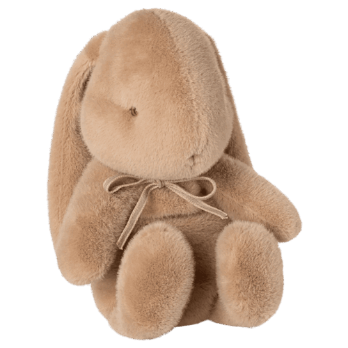 maileg bunny plush medium cream peach 34cm
