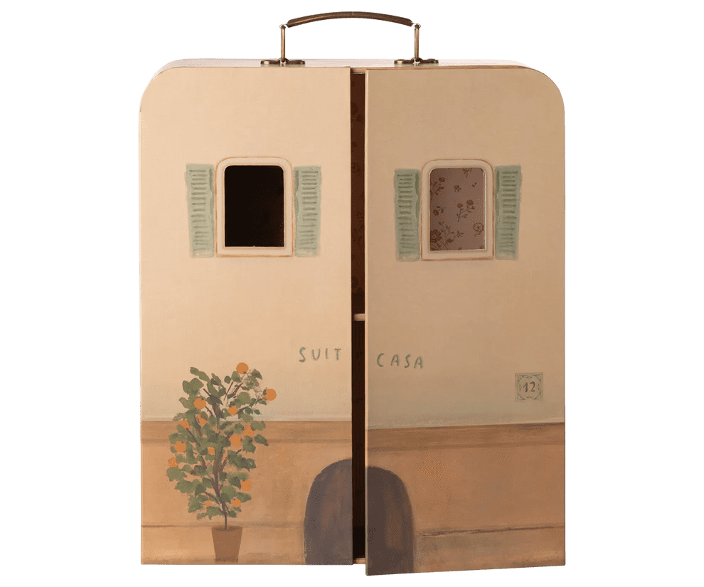 maileg suitcasa, little brother and sister mouse