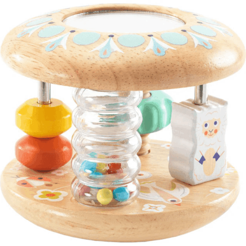 djeco baby tutti activiteiten rammelaar/tuimelaar +10m