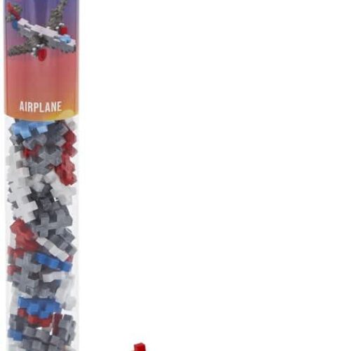 plus plus tube airplane vliegtuig 100pc