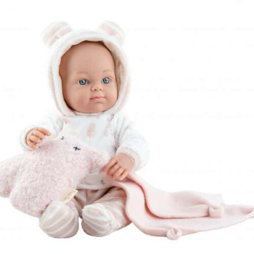 pop minipikolines meisje met dekentje 32cm