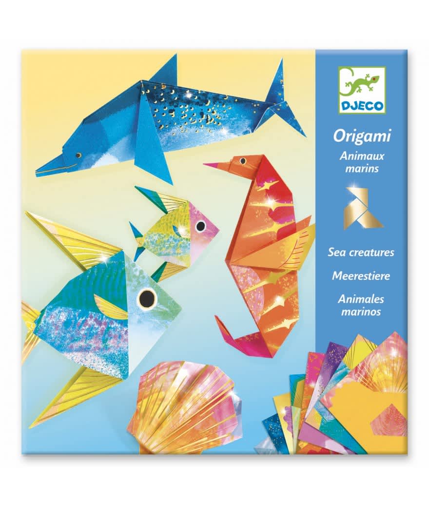 origami zeedieren