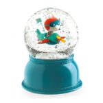 djeco sneeuwbol nachtlampje vliegtuig