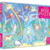 usborne boek, stickers & puzzel eenhoorns