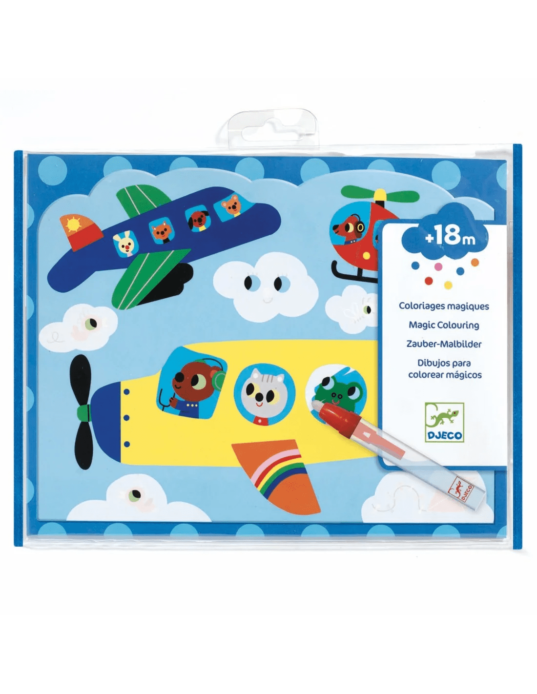 djeco magisch kleuren in de lucht +18m
