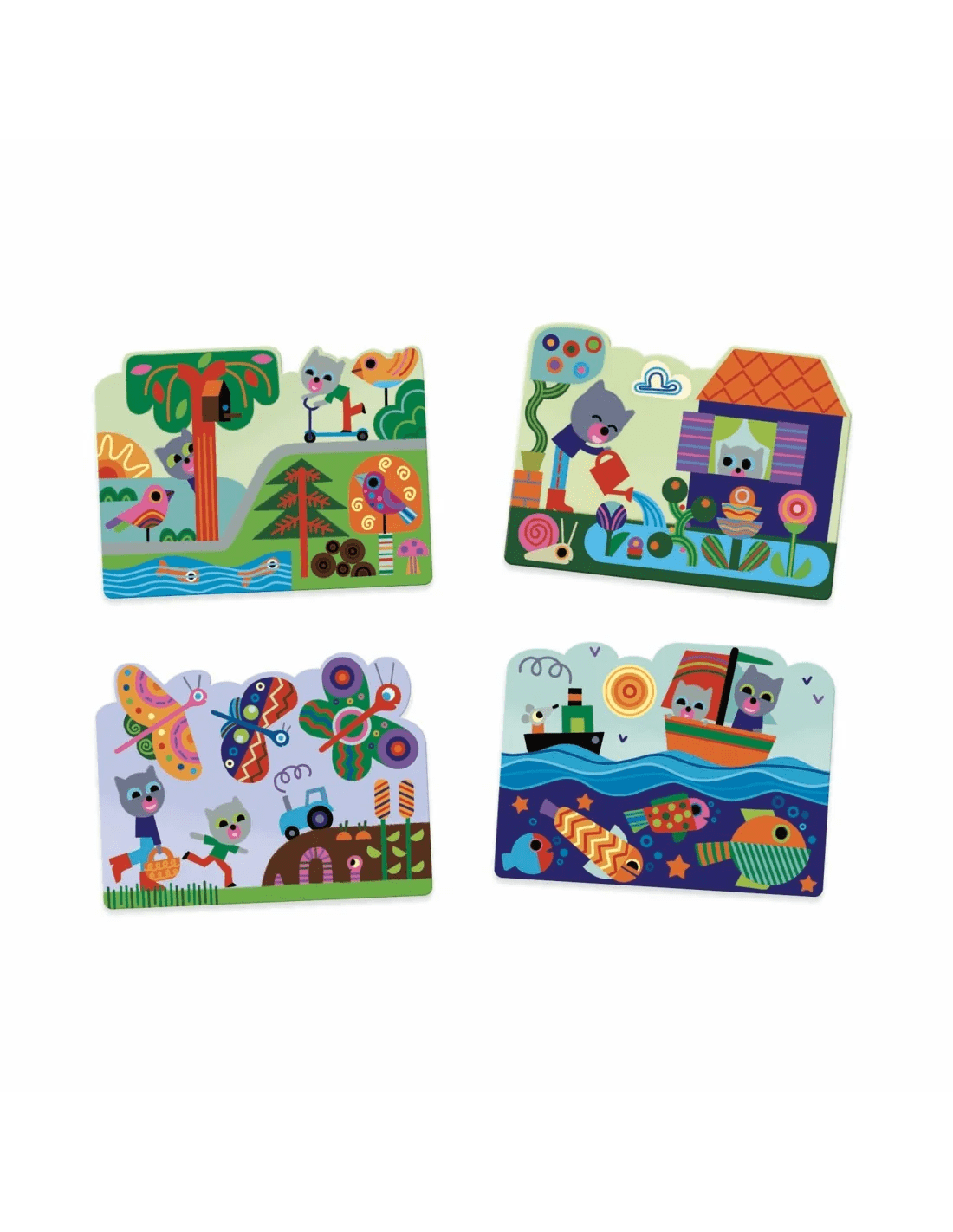 djeco magisch kleuren in de tuin +18m