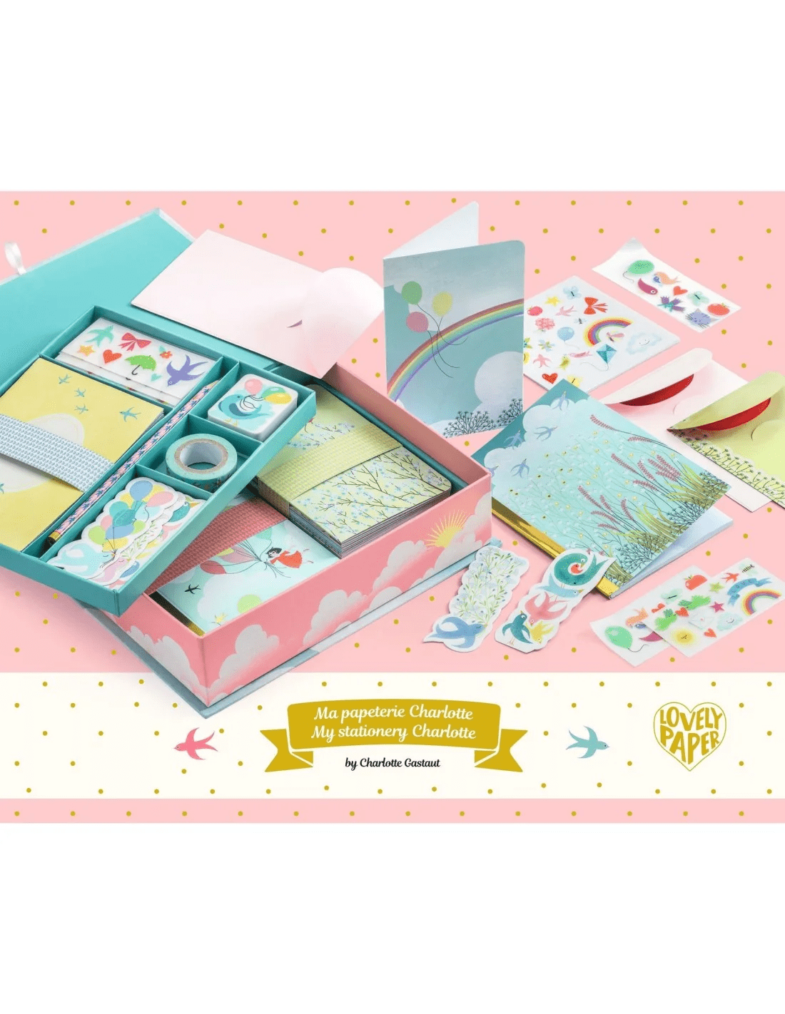 djeco schrijf set charlotte