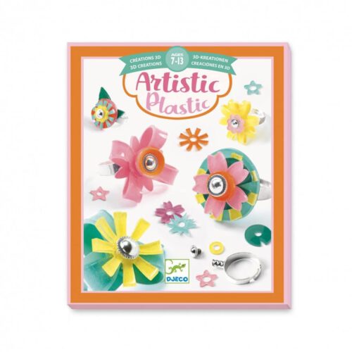 djeco artistic plastic ring collection