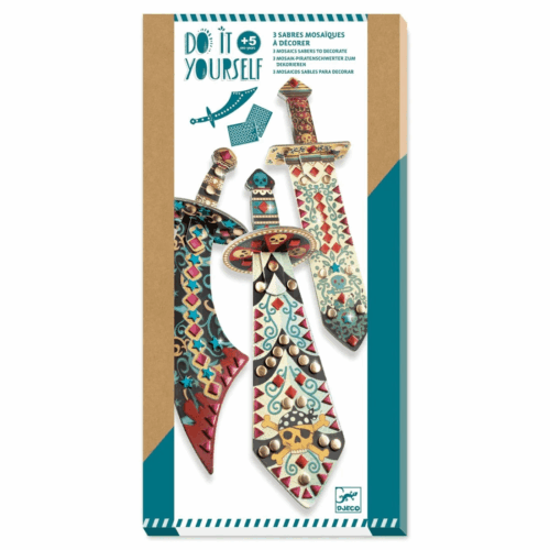 djeco diy zwaarden piraat