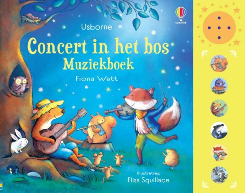 concert in het bos (muziekboek)
