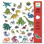djeco papieren stickers dinosaurussen
