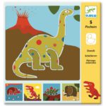 sjablonen dinosaurussen