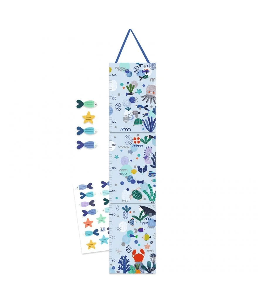 djeco opvouwbare groeimeter toise vie aquatique