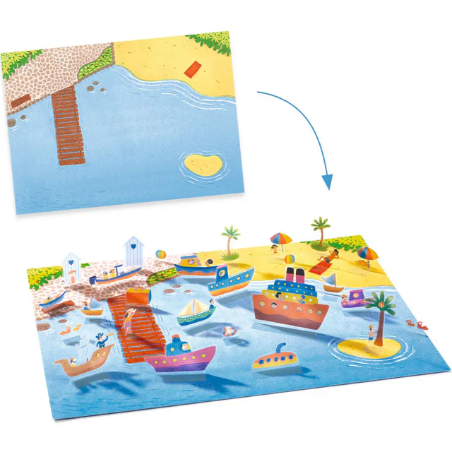 copy of djeco stickers om rechtop te zetten boerderij