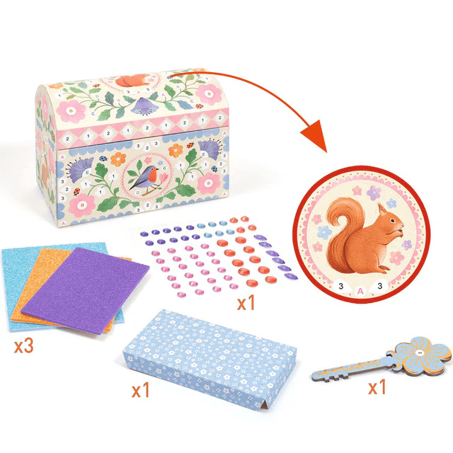 djeco diy schatkist natuur 5+