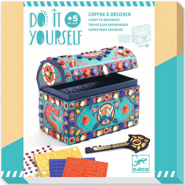 djeco diy schatkist super treasure 5+