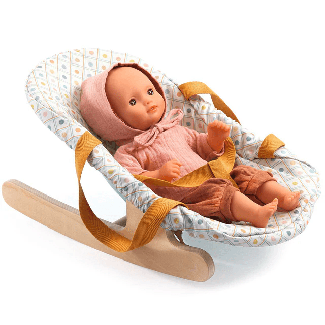 djeco pomea poppen wipstoel +2