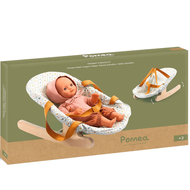 djeco pomea poppen wipstoel +2