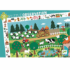djeco observation puzzle de boerderij 35 stuks 3+
