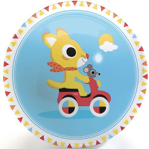 speelbal schattige race bal Ø12 cm