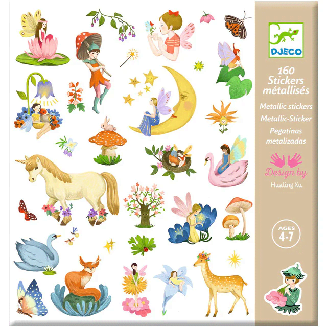 metallic stickers fantasie