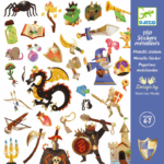 papieren stickers middeleeuwen