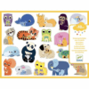 grote stickers moeder en baby dieren