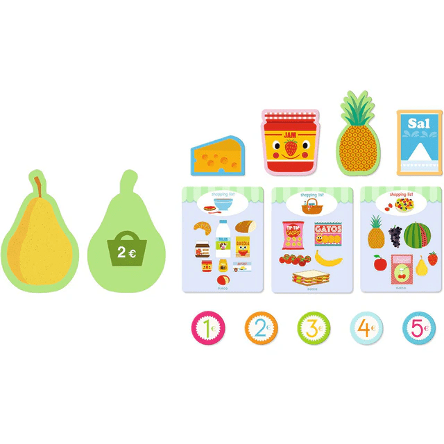 djeco winkelspel mia en leo little shop +3