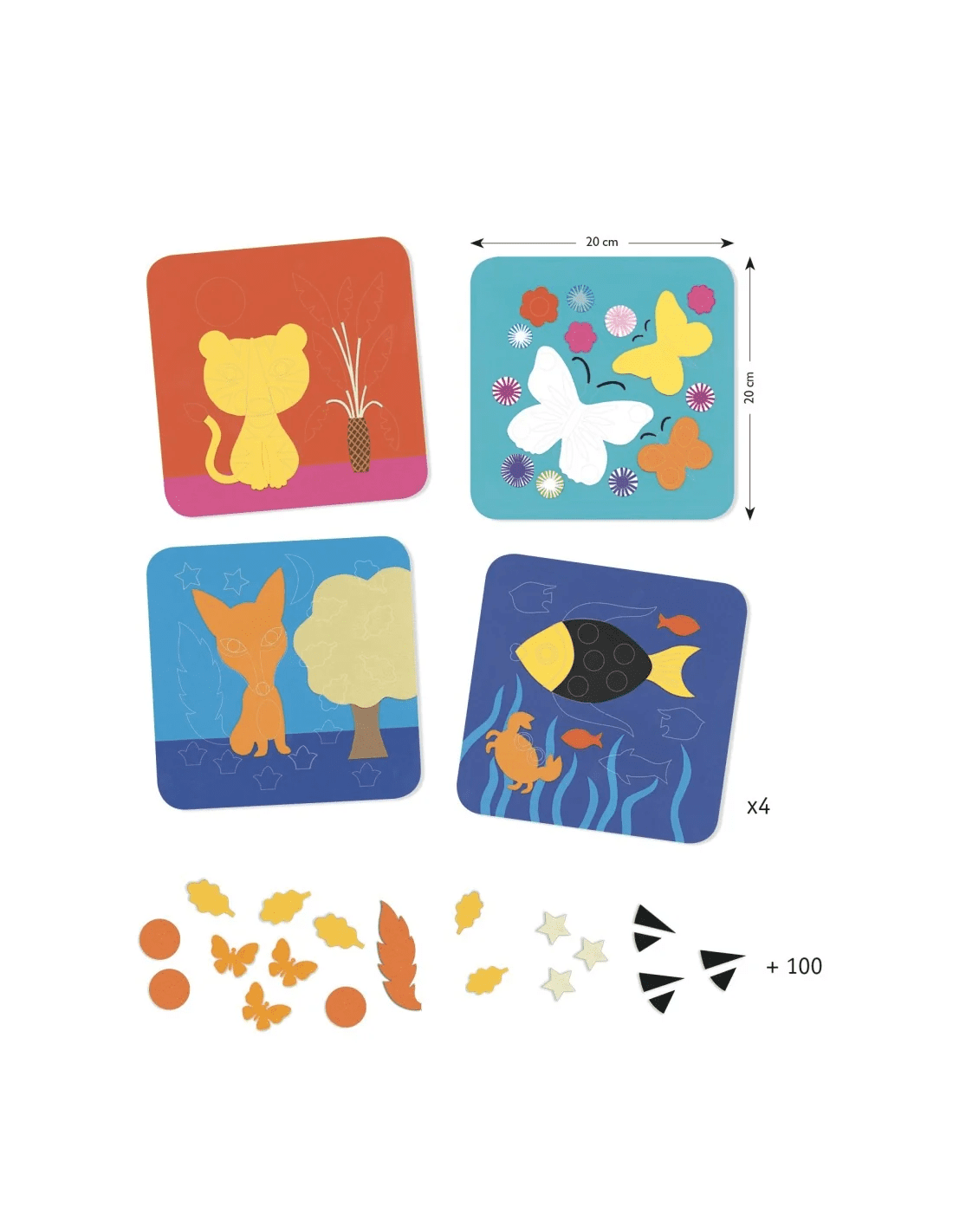 djeco vilt schilderijen lieve natuur 3 6 jaar