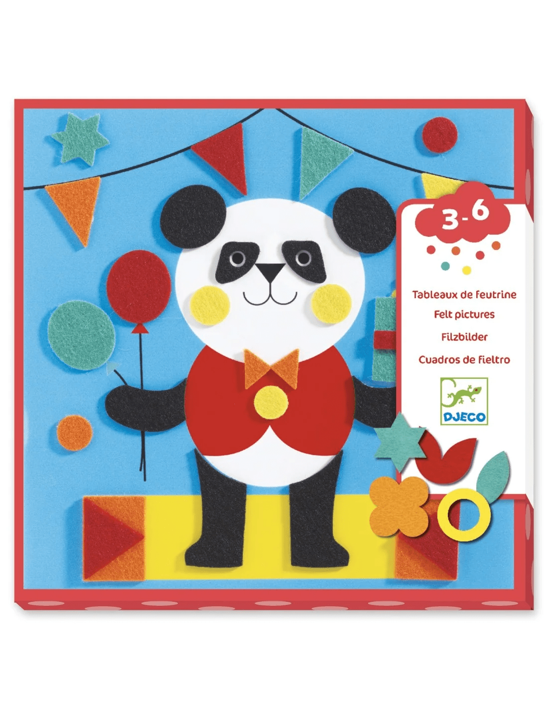 djeco vilt schilderijen lieve dieren 3 6 jaar