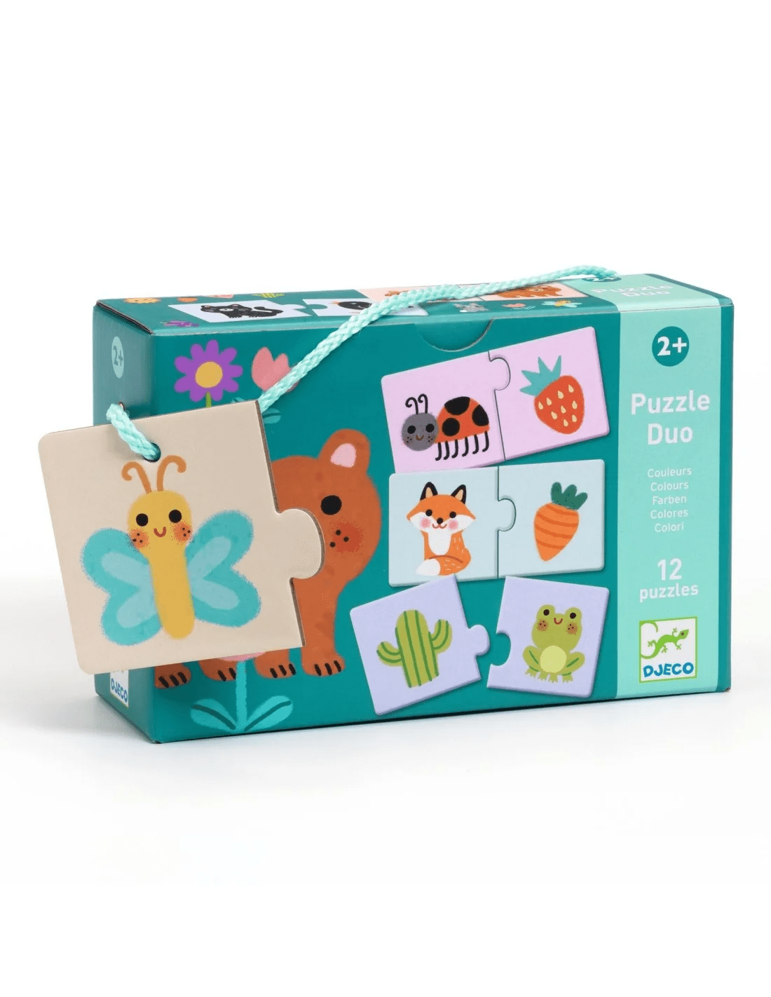 djeco puzzel duo kleuren 2+