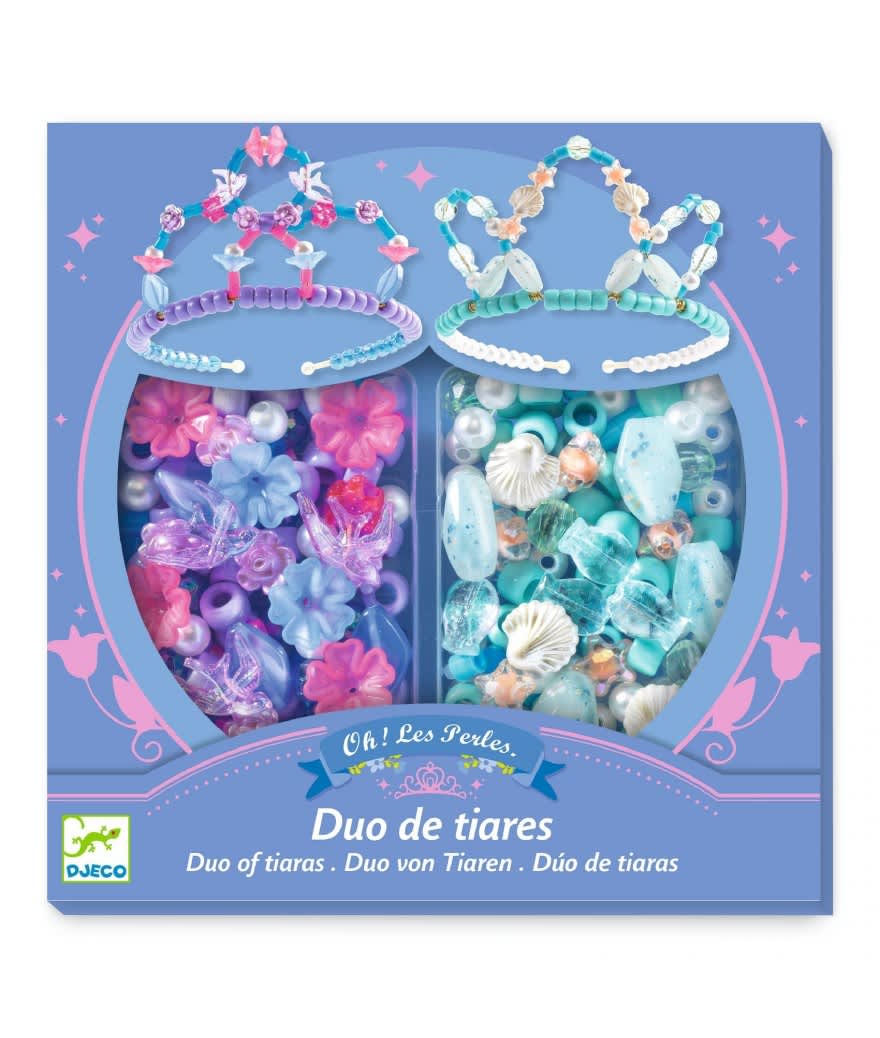 duo van tiara's blauw