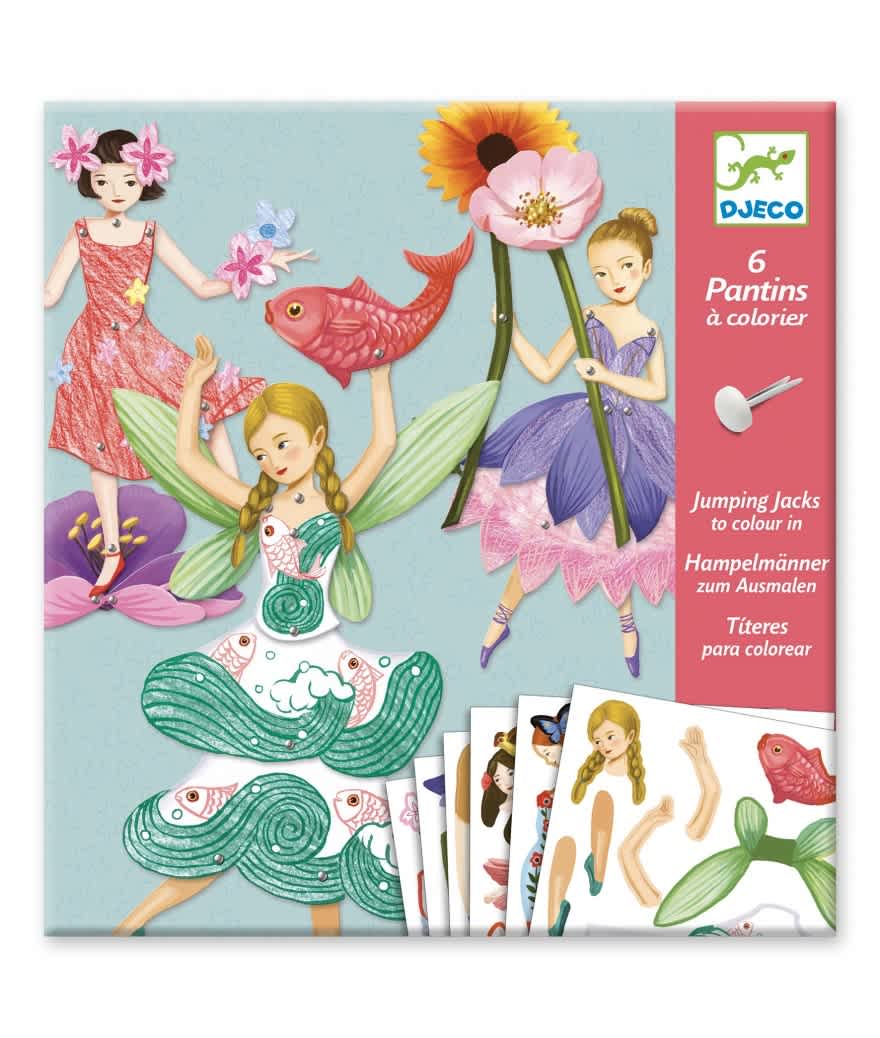 djeco marionetten fairies feëen