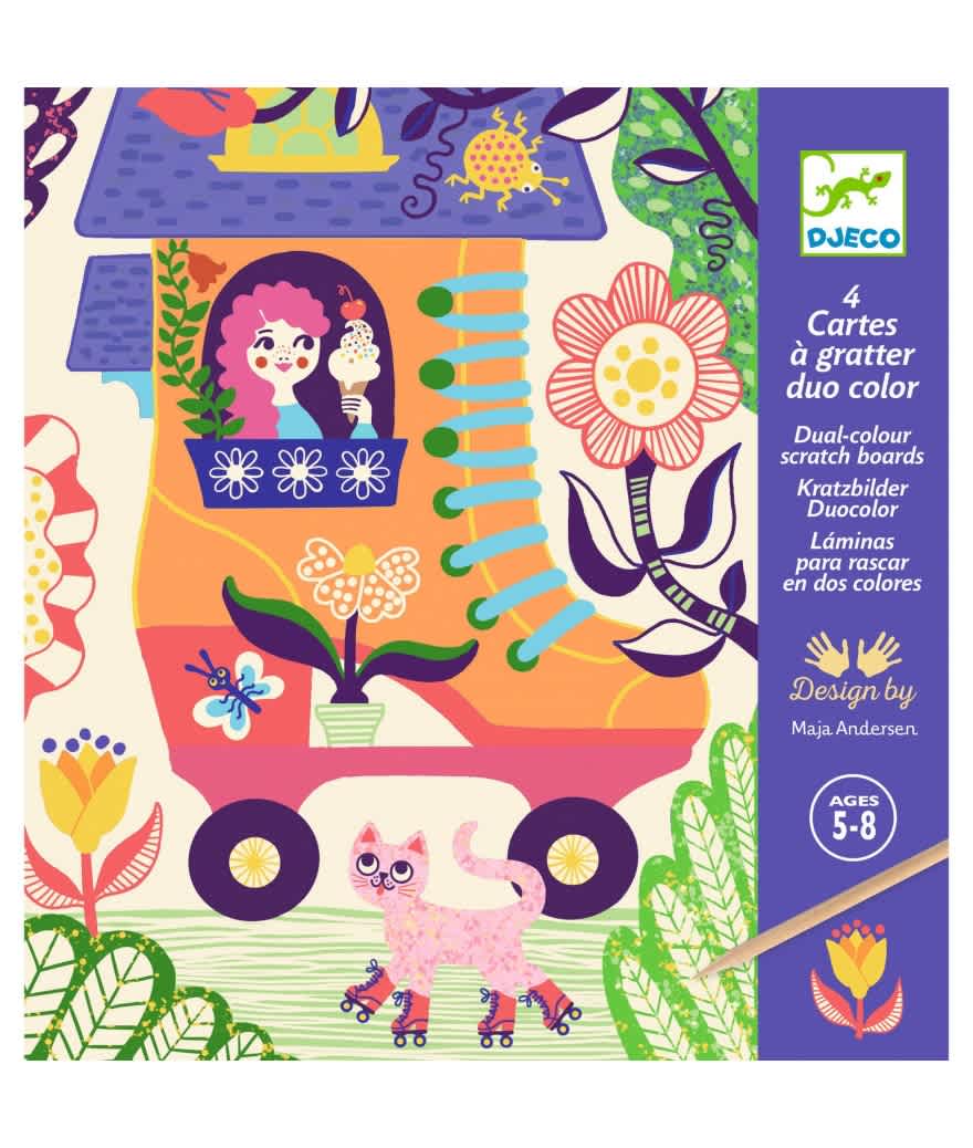 kraskaarten grappige huizen