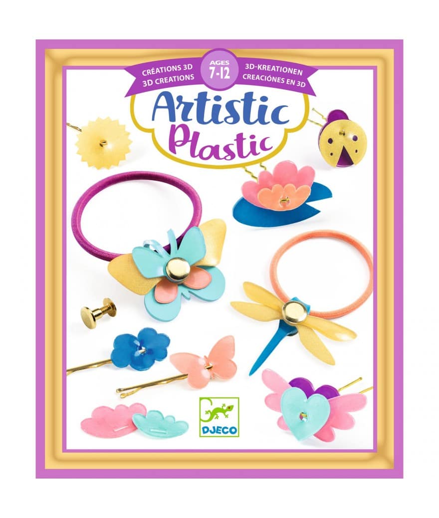 djeco artistic plastic krimpplastic haar accessoires