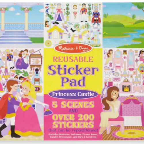 herbruikbaar stickeren prinses