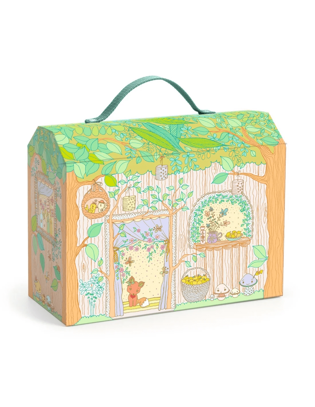 djeco tinyly het boshuis van sylvia & fox