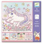 djeco sjablonen tekenen kawaïland 4 7 jaar