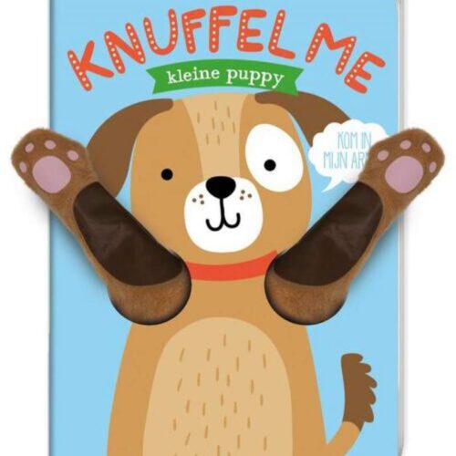 knuffel me kleine puppy