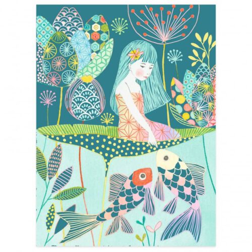 kraskaarten de vijver