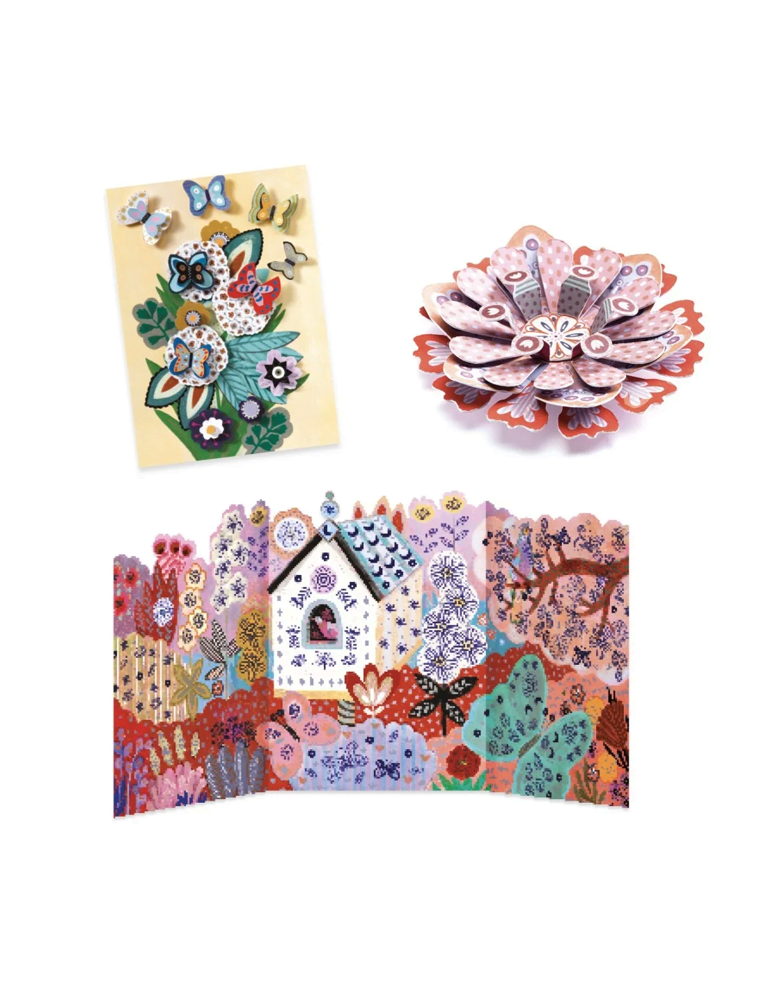 djeco multi activity set de bloementuin 6 10 jaar