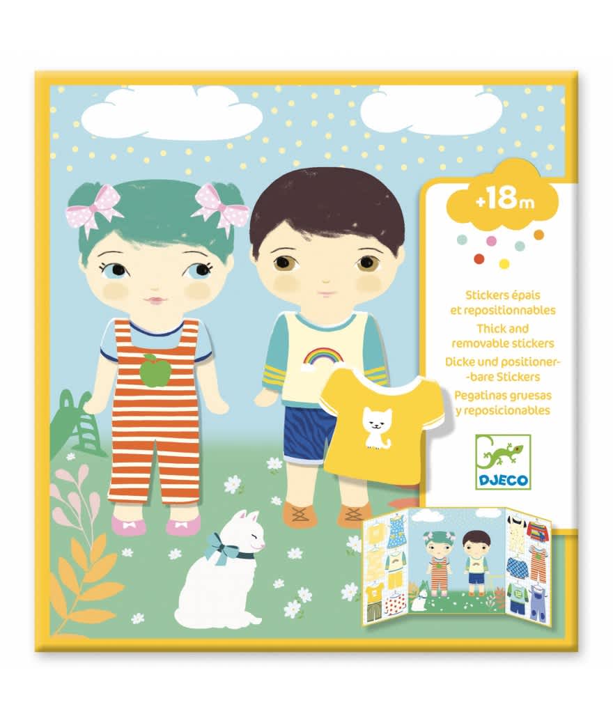 herbruikbaar stickeren kleren