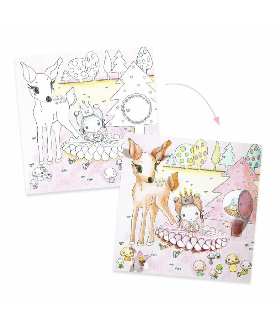 kleurplaten die verrassen! little doors pupi