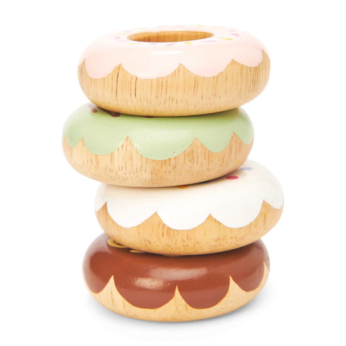 ltv houten doughnuts 4 stuks