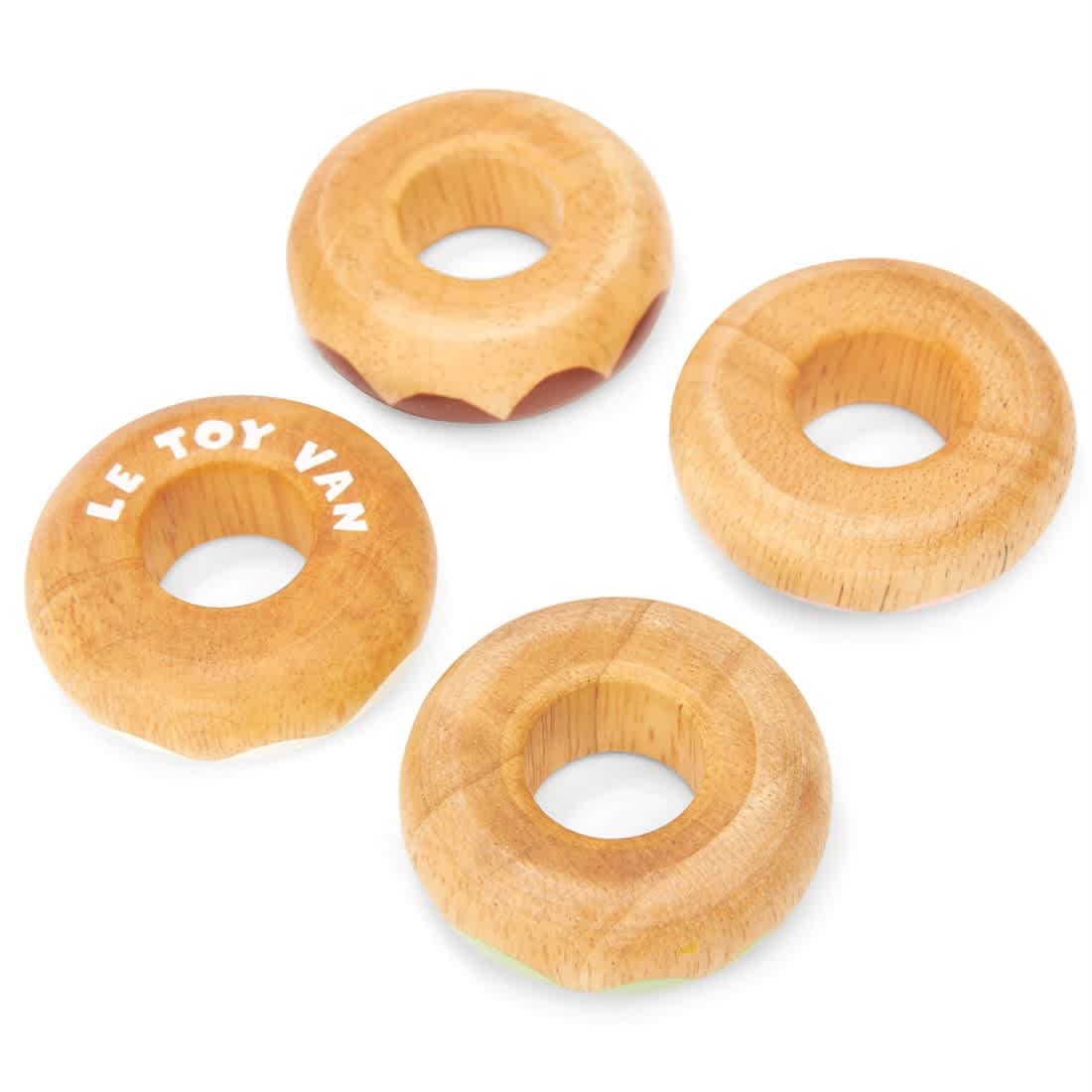ltv houten doughnuts 4 stuks