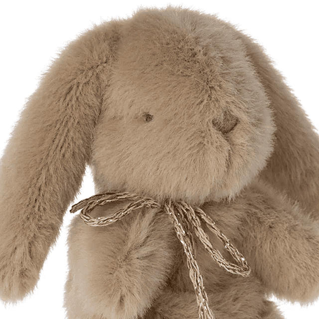 maileg bunny plush, mini cream peach 13cm