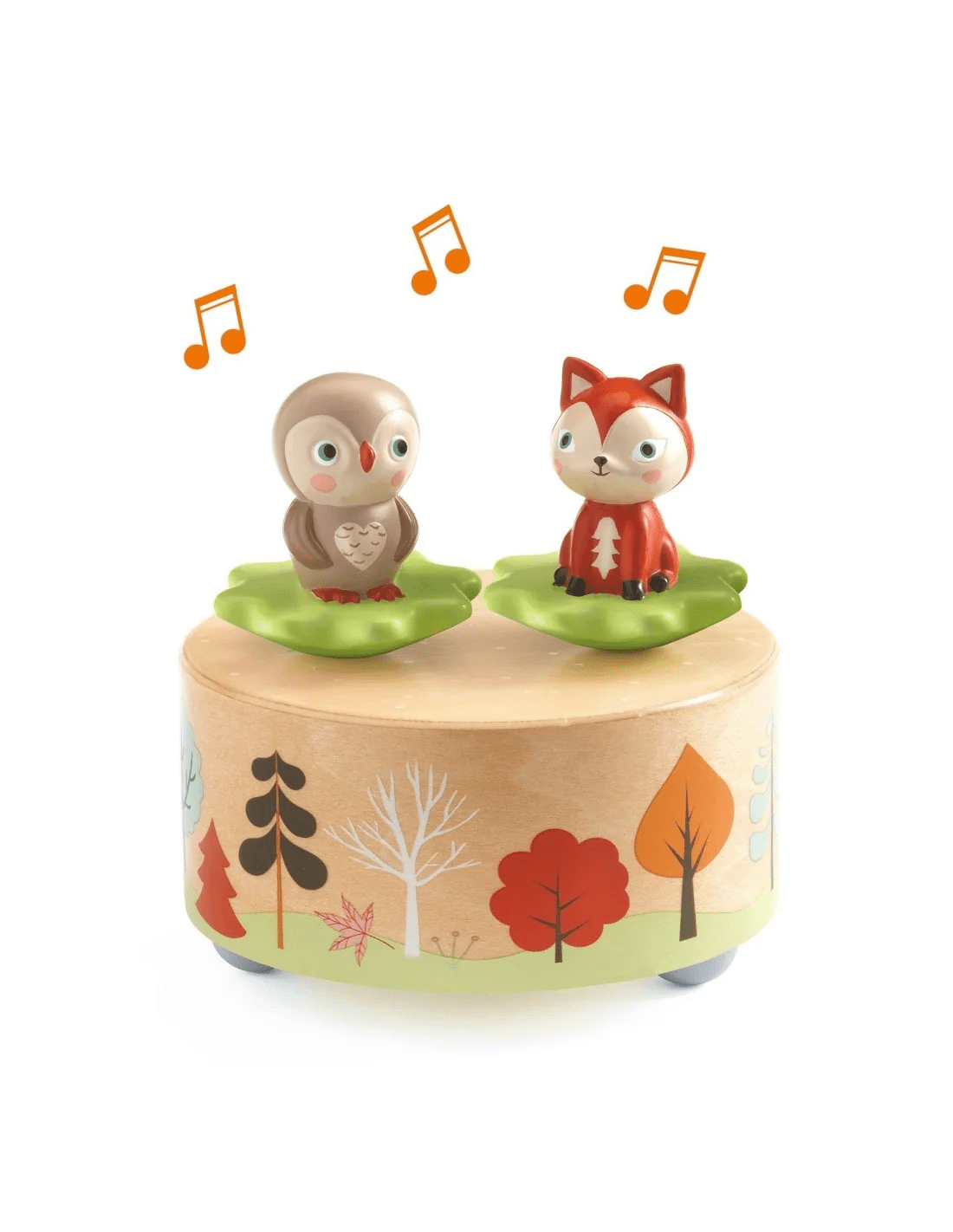 djeco magnetisch speeldoosje melody of the woods